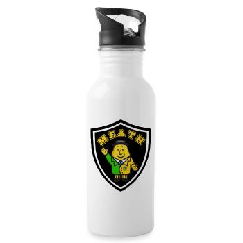 Meath GAA - Trinkflasche mit integriertem Trinkhalm - Weiß - Rechts