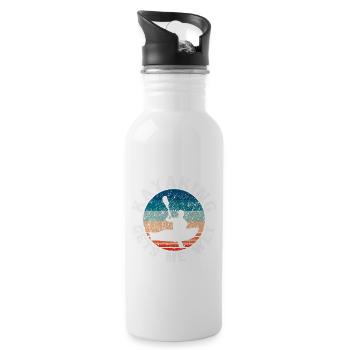 Fun Kayak White Water Lake Kayaker Kayaker Kayak - Water bottle with straw - white - Right