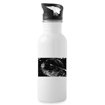 Axtwerfen - Trinkflasche mit integriertem Trinkhalm - Weiß - Rechts