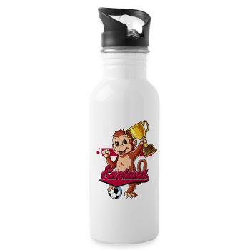 England Football - Water bottle with straw - white - Right