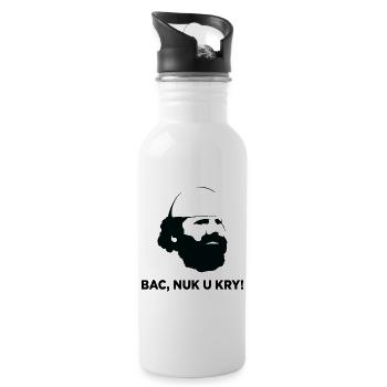 BAC, NUK U KRY - Water bottle with straw - white - Right