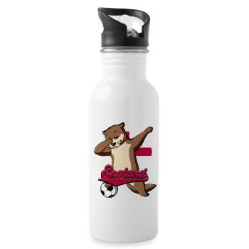 England Football - Water bottle with straw - white - Right