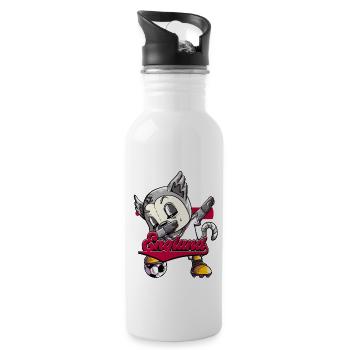 England Football - Water bottle with straw - white - Right