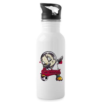England Football - Water bottle with straw - white - Right