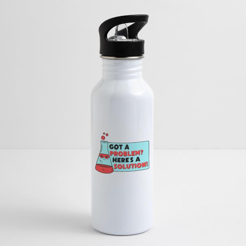 Problem Solution Scientific Solving Science Water bottle with straw