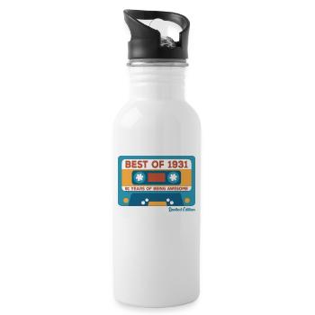 The Best Of The Limited Edition Of 1931 - Water bottle with straw - white - Right