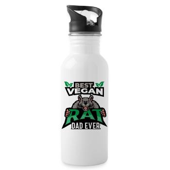Rat - Water bottle with straw - white - Right