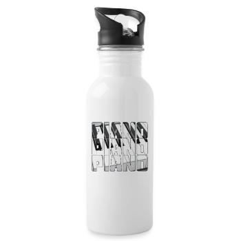 Piano - Water bottle with straw - white - Right