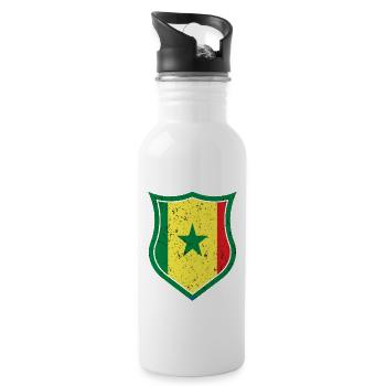 Senegal - Water bottle with straw - white - Right