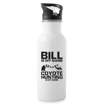 Coyote Design for Coyote Shreactors - Water bottle with straw - white - Right