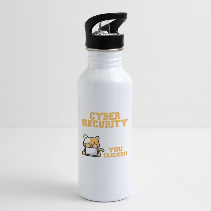 Computer Security Cyber Security Information Techn Water bottle with straw