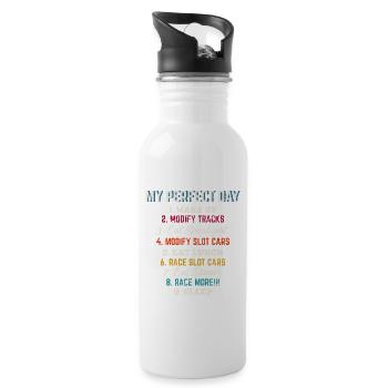 Slot Car RC Car Car Drag Racing Slot Car Perfect D - Water bottle with straw - white - Right