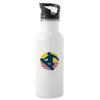 It's A Snowboard Thing You Wouldn't Understand - Water bottle with straw - white - Right
