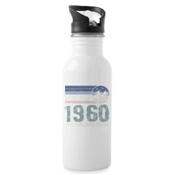 Édition Limitée 1960 Millésime - Gourde avec paille intégrée - blanc - Droite