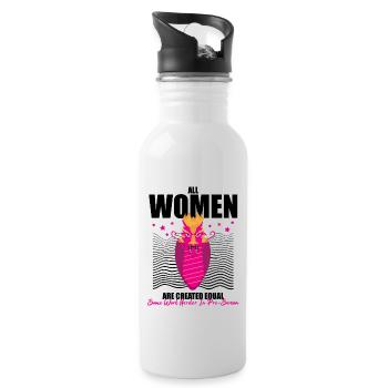 Dragon Boat Race Festival for Dragon Boat - Water bottle with straw - white - Right