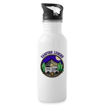 Camping Legend Legend Alcove Motorhome Driver - Water bottle with straw - white - Right