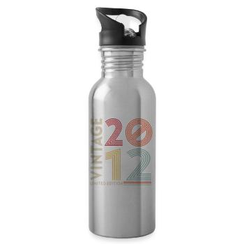 2012 Unique - Water bottle with straw - silver - Right