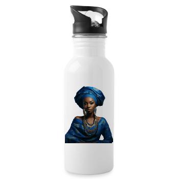 NKENTO - Water bottle with straw - white - Right