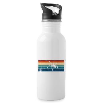 Spider Owner Spider Spider Breeder - Water bottle with straw - white - Right