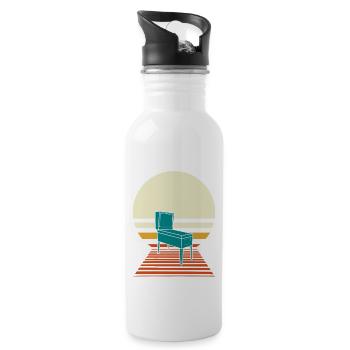 Pinball Machine Pinball Machine - Water bottle with straw - white - Right