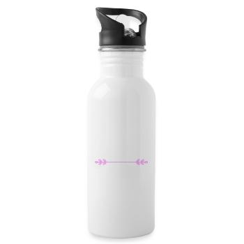 Please don ́t go me on the Cookie Denglisch - Water bottle with straw - white - Right