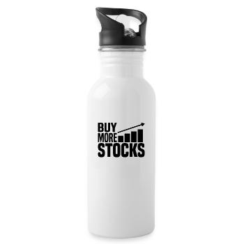 Buy more shares - Water bottle with straw - white - Right
