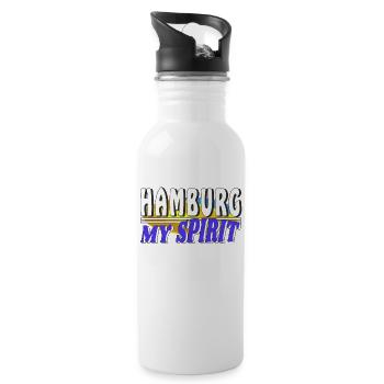 HAMBURG MY SPIRIT - Water bottle with straw - white - Right