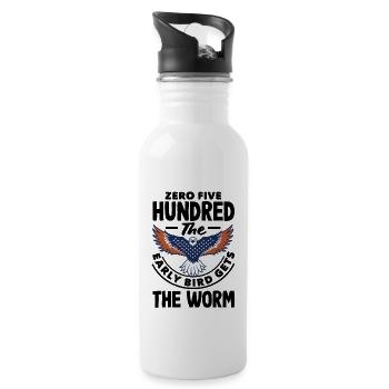 Embrace the Mission Military Time Adventure Call - Water bottle with straw - white - Right