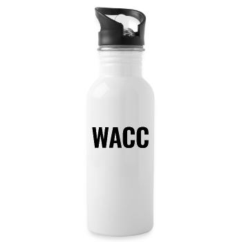 WACC Gewichteter durchschnittlicher - Trinkflasche mit integriertem Trinkhalm - Weiß - Rechts