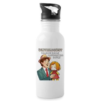 BAUCHREDNER TALKING DOLLS CAPTIVATING SOULS - Trinkflasche mit integriertem Trinkhalm - Weiß - Rechts