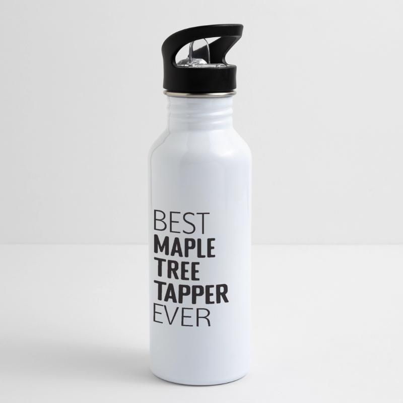 Best Maple Tapping Maple Tree Maple Leaf Water bottle with straw