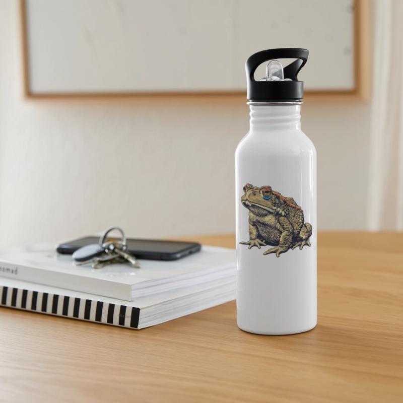 Toad Toads Toad Water bottle with straw