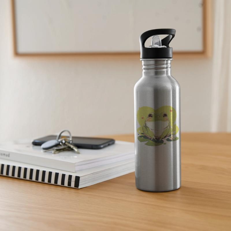 Toad Toads Toad Water bottle with straw