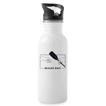 Michelangelo Creation of Adam Drachenboot Team - Water bottle with straw - white - Right