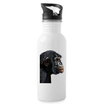 Bonobo - Water bottle with straw - white - Right
