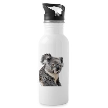 Koala - Water bottle with straw - white - Right