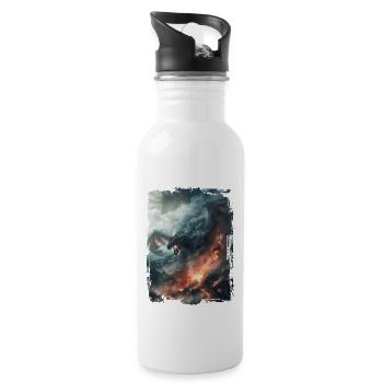 Kite - Water bottle with straw - white - Right