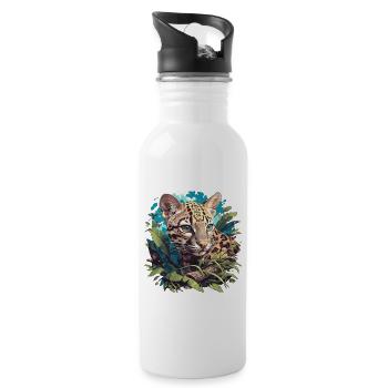 Ocelots Ocelot - Gourde avec paille intégrée - blanc - Droite