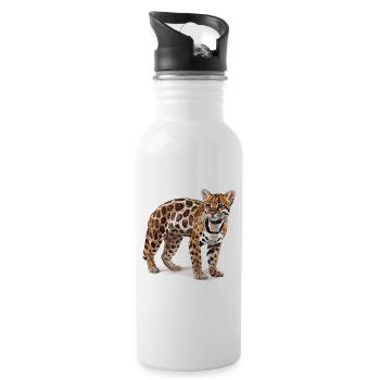 Ocelots Ocelot - Gourde avec paille intégrée - blanc - Droite