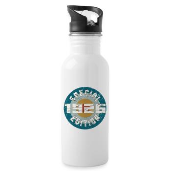 Special Edition 1926 - Trinkflasche mit integriertem Trinkhalm - Weiß - Rechts