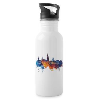 Suffer - Water bottle with straw - white - Right