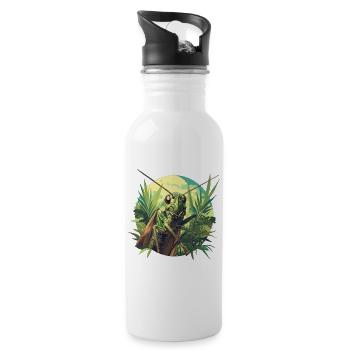 Grilling Grilling - Water bottle with straw - white - Right