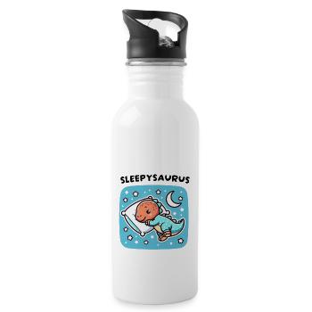 Sleepysaurus Official Sleep Outfit Chemise de nuit - Gourde avec paille intégrée - blanc - Droite