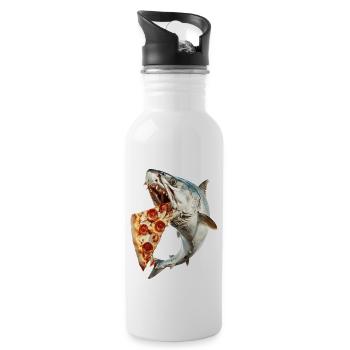 Tarpon - Trinkflasche mit integriertem Trinkhalm - Weiß - Rechts