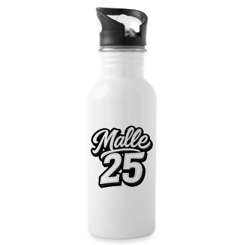 Malle 2025 Trikot Mallorca - Trinkflasche mit integriertem Trinkhalm - Weiß - Rechts