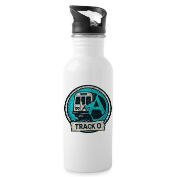 Track O Underground - Water bottle with straw - white - Right