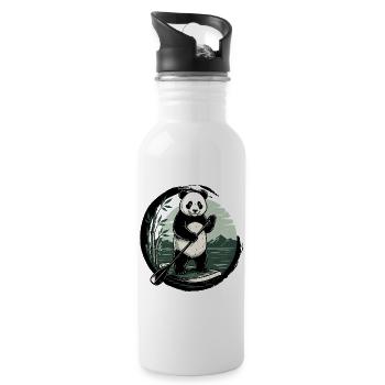  Funny SUP Paddleboard Board Stand Up paddel - Trinkflasche mit integriertem Trinkhalm - Weiß - Rechts