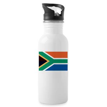 South Africa - Gourde avec paille intégrée - blanc - Droite