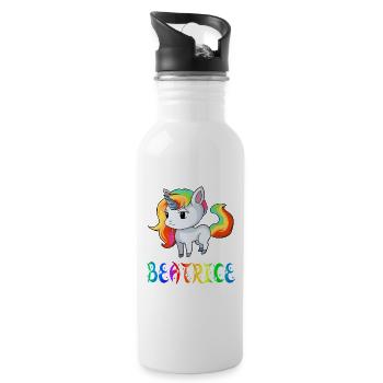 Einhorn Beatrice - Gourde avec paille intégrée - blanc - Droite