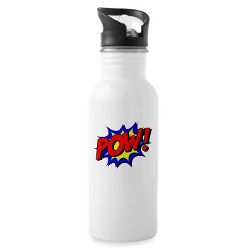 pow1601674 1920 - Trinkflasche mit integriertem Trinkhalm - Weiß - Rechts